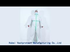 Sutión con cinta sellada térmicamente Tipo CE4/5/6 Abrigos protectores no tejidos Solicitud personalizada