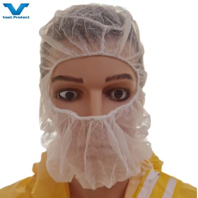 Polipropileno desechable Ninja Astronauta Balaclava tapa de la cabeza con capucha para la protección del espacio