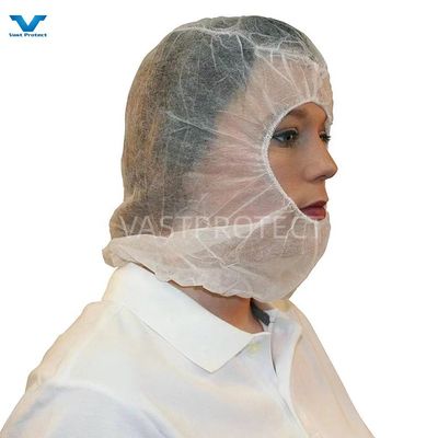 Capa protectora desechable de polipropileno no tejido de PP Ninja Balaclava