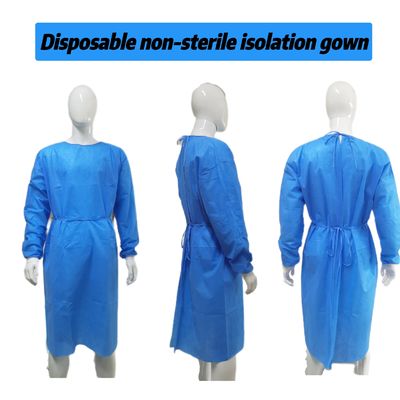Vestido aislante de 40 gramos de PP transpirable Vestido desechable Nivel 2/3 Reforzado OEM Aceptado