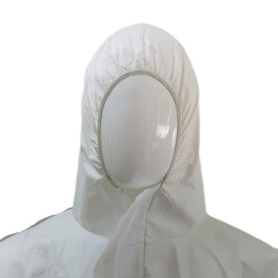Antiestático Tyvek 400 Abrigos tipo 5 6 PPE de seguridad microporoso Abrigos desechables