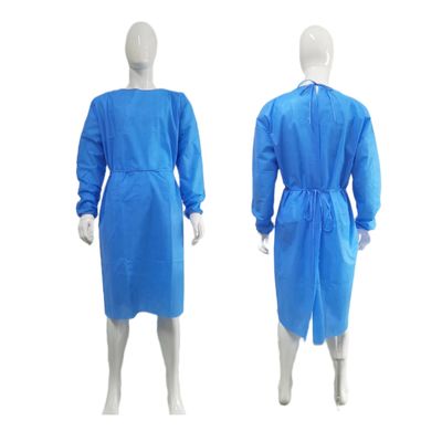 Vestido aislante no estéril con vida útil de 3 años AAMI Nivel 1 2 3 Protección