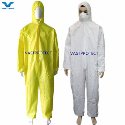 Equipo de protección personal profesional de seguridad Tyvvk Chemical Disposable Overall Suits