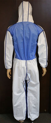 Traje de trabajo de primavera para la reducción del asbesto Traje de material peligroso Traje de trabajo de un solo uso Microporous