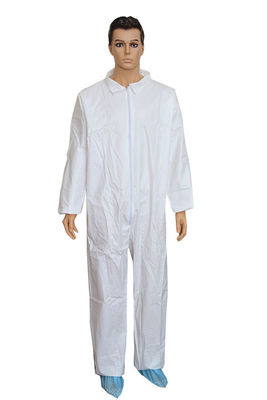 Camisas microporosas desechables sin tejido con collar sin capucha para monedas estadounidenses