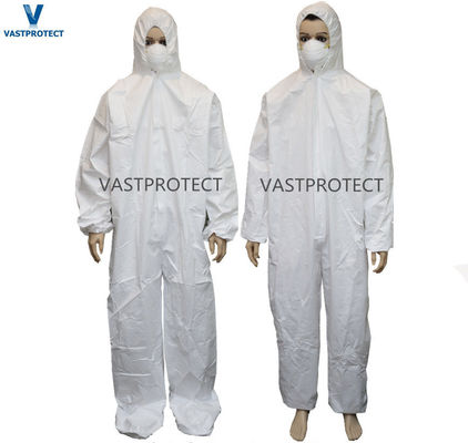 Pago inicial Vestidos de protección Trajes desechables con manguitos y capucha elásticos