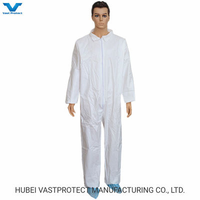 Aprobación CE Cat 3 Tipo 56 Vestido de protección respiratorio desechable y pago completo