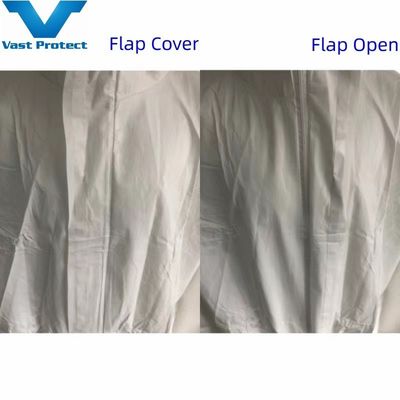 Revestimiento de tejido microporous antiestático desechable y transpirable para protección suave