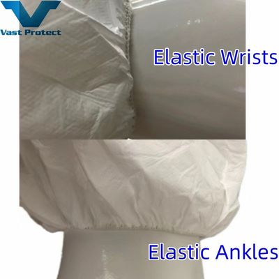 Revestimiento de tejido microporous antiestático desechable y transpirable para protección suave