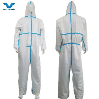 Antiestático 55GSM Reutilizable Microporoso con Muñeca Elástica OEM Aceptado