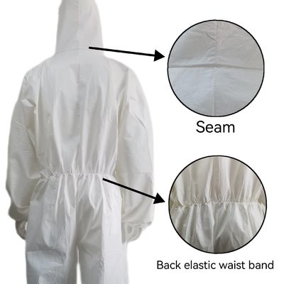 Vestidos de protección transpirables En1149 con diseño completamente cerrado