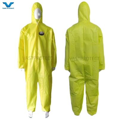 Protectores personales microporosos desechables totalmente cerrados de tipo 4 para la seguridad de los trabajadores industriales