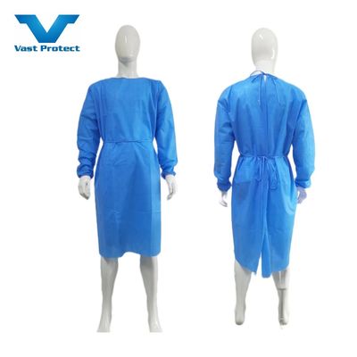 Vestido quirúrgico desechable SMS estéril no tejido Operador de hospital dental Certificado CE