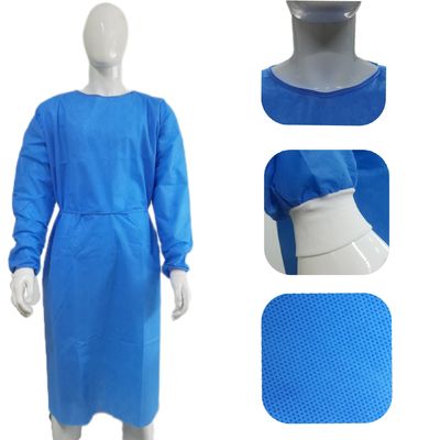 Suministro adecuado VASTPROTECT Vestido quirúrgico azul Protección antiestática suave para jardinería disponible para personalización