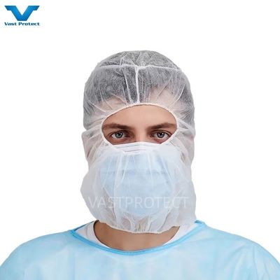 No tejido PP Ninja Balaclava Hood para la protección 60000 PCS / día de suministro