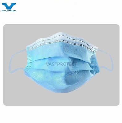 En14683 3 Máscara facial para adultos con bucle de oreja transpirable con clasificación de filtro FFP1 y aprobación CE