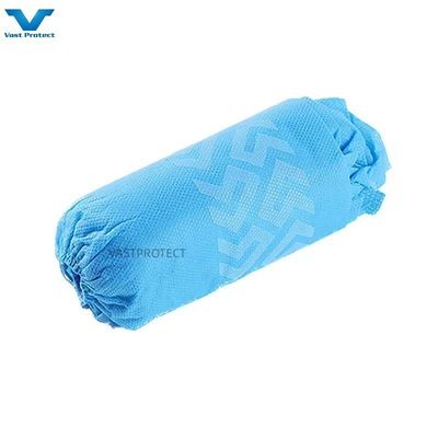 Estilo elástico desechable PP 10-30g Azul Antideslizante Impreso Capa de calzado profesional