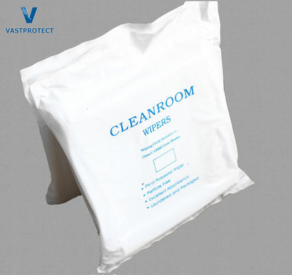 1009 Lint Free Laser Cold Cut Cleanroom Wipes 100% Poliéster Profesional y Durable Las toallas de limpieza de corte en frío 100% poliéster