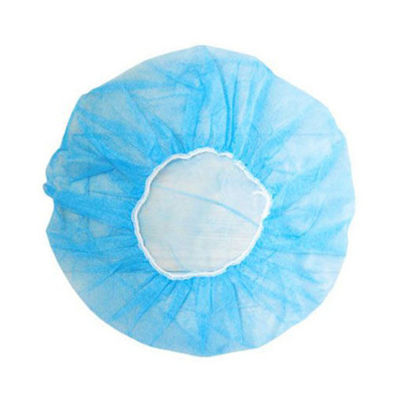 Laboratorios 21&quot; 24&quot; 10GSM 14GSM Negro de tejido no tejido de PP Red desechable para el cabello Redonda Tapón Bouffant