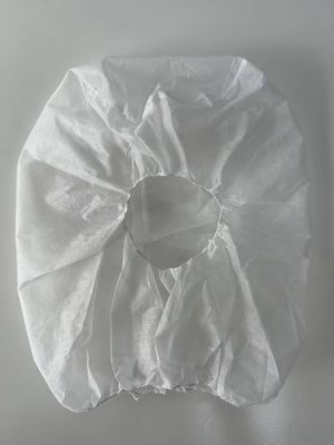 40*38 CM Protector desechable de PP no tejido Balaclava para la industria de procesamiento de alimentos
