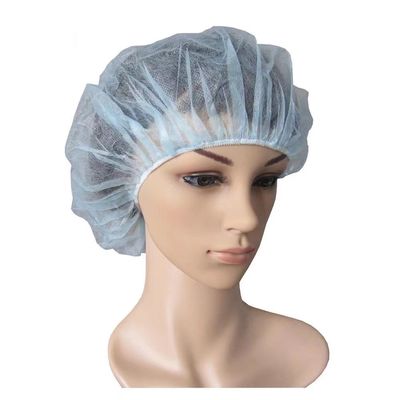 Capuchón de PP no tejido impermeable para médico/cirujano/enfermera/trabajador