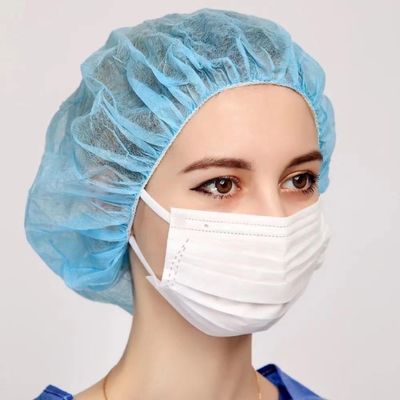 Trabajo de la enfermera de cola de caballo de la multitud de gorra para desechables de exfoliantes médicos y procedimientos quirúrgicos