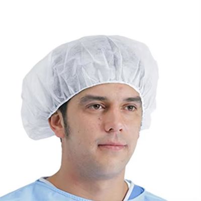 Trabajo de la enfermera de cola de caballo de la multitud de gorra para desechables de exfoliantes médicos y procedimientos quirúrgicos