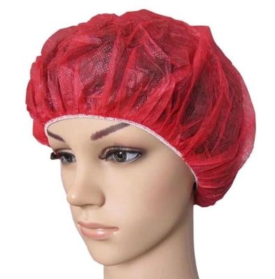 No tejido de polipropileno monouso con tapa redonda 10GSM 18&quot; 19&quot; 21&quot; 24&quot; pulgadas Blanco Azul Verde Rosado Rojo Púrpura Naranja 100 por bolsa 1000 por cartón