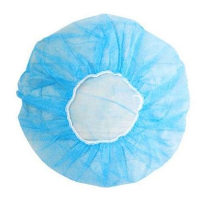 No tejido PP de una sola vez tapa redonda Bouffant para la protección de la salud Médico cirujano enfermera