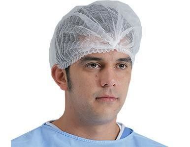 Estilo elástico único Procesamiento de alimentos Panadería Catering Capa cubierta de cabello Red de pelo Clip Mop Cap