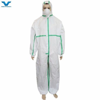 Pagos de apoyo en USD Trajes de abrigo desechables con chaleco de doble/flap de Singer con cremallera