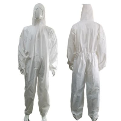 50GSM CE Categoría 3 Tipo 5 6 Antiestático En1149 Ropa de protección desechable impermeable