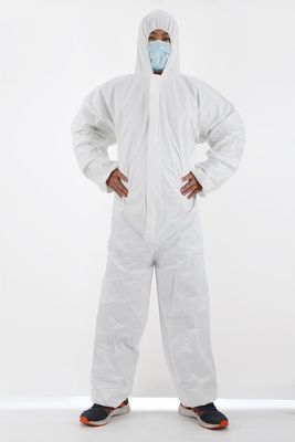 50GSM CE Categoría 3 Tipo 5 6 Antiestático En1149 Ropa de protección desechable impermeable