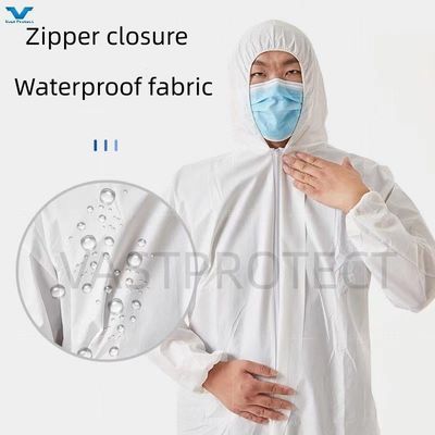 VASTPROTECT-604 Blanco 60GSM PP PE Tipo 5 6 Revestimiento para el mercado de EE.UU.