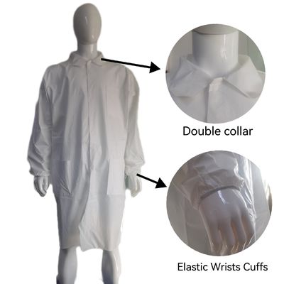 Uniforme de trabajo impermeable S-2XL unisex con material micro poroso y puños elásticos