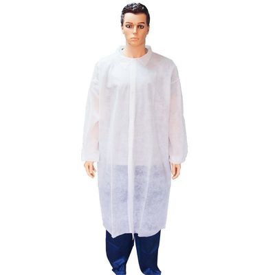 Camisetas de laboratorio desechables duraderas blancas para mujeres y hombres Accesorios Etiqueta pequeña-4XL