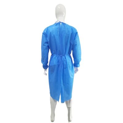 Inventario adecuado Vestido aislante no tejido Vestido antiestático suave con puños de punto