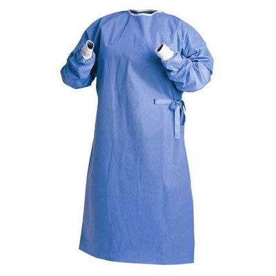 Vestidos desechables estériles no tejidos para aislamiento médico quirúrgico en salas de operaciones