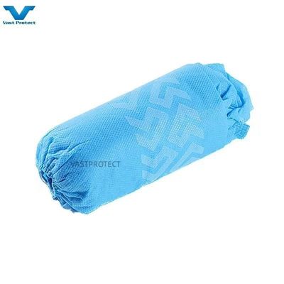 Capa de zapato impreso para laboratorios desechable PP 10-30g azul elástico antideslizante para laboratorios