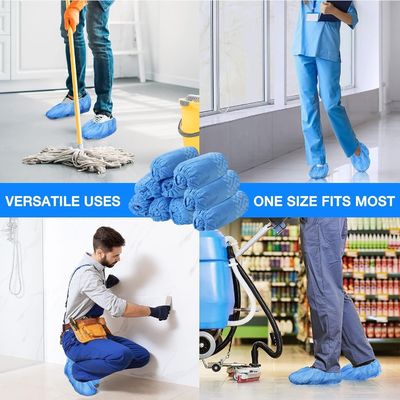 Capa de botas desechables resistentes al deslizamiento para pisos y zapatos en interiores 15*39cm