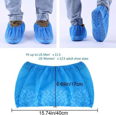 Capa de botas desechables resistentes al deslizamiento para pisos y zapatos en interiores 15*39cm