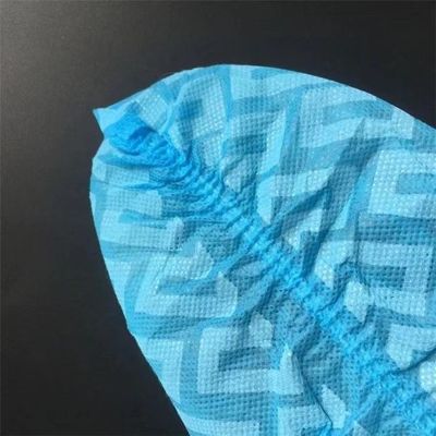 Capa de calzado desechable de tela no tejida 100% polipropileno SBPP hecha a mano o en máquina