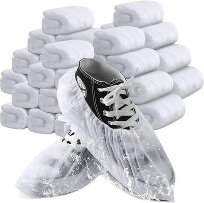 Cubierta para zapatos de limpieza médica hecha de PP/CPE/PVC no tejido para desechables y consumibles