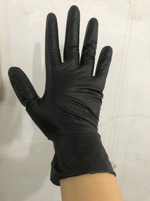 9 Guantes de examen de nitrilo de longitud máxima S M L XL para limpieza y seguridad industrial