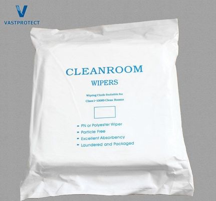 Blanco 9 * 9 pulgadas 100% de poliéster microfibra limpiadores para limpieza de lentes de cámara