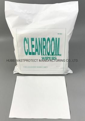 Blanco 9 * 9 pulgadas 100% de poliéster microfibra limpiadores para limpieza de lentes de cámara